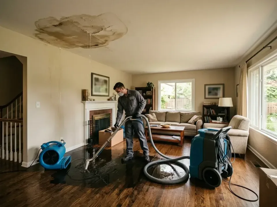 attic-pipe-burst-ceiling-drip-008 — frequently asked questions, Water Damage Restoration & Carpet Care in Glenview, IL
